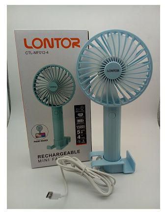 LONTOR RECHARGEABLE MINI FAN CTL-MF014-4