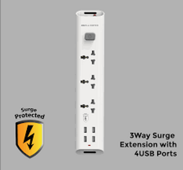 ELLINGTON 3WAYS USB SURGE PROTECTOR EL-M904UC
