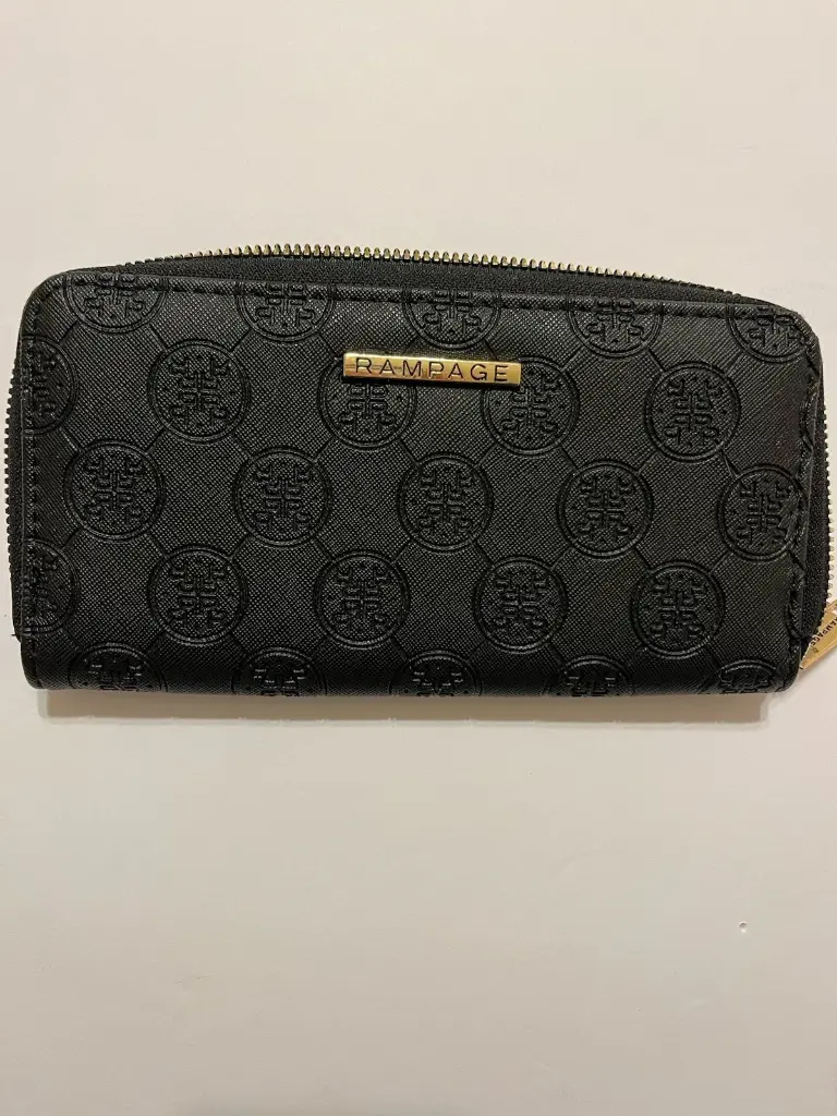 RAMPAGE Women's Wallet Large Capacity Double Zip 