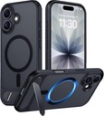 Temdan Designed for iPhone 17 Case, [Built-in Invisible Kickstand]