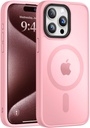 Vooii Strong Magnetic iPhone 15 Pro Max Case - Pink