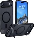 Temdan iPhone 17 Air Case, [Built-in Invisible Kickstand