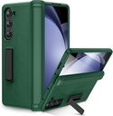 Ruky Samsung Z Fold 5 Case with Built-in Screen Protector and Kickstand 