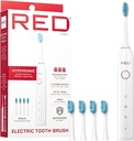 Red by Kiss Hypersonic Ultra Powerful Electric Toothbrush – 3 Cleaning Modes ETB01