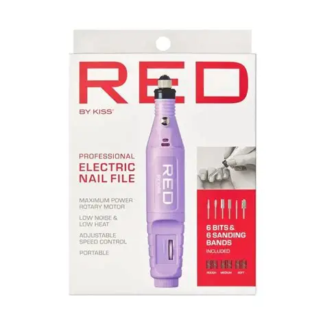 Red by Kiss Professional Electric Nail File ENF01