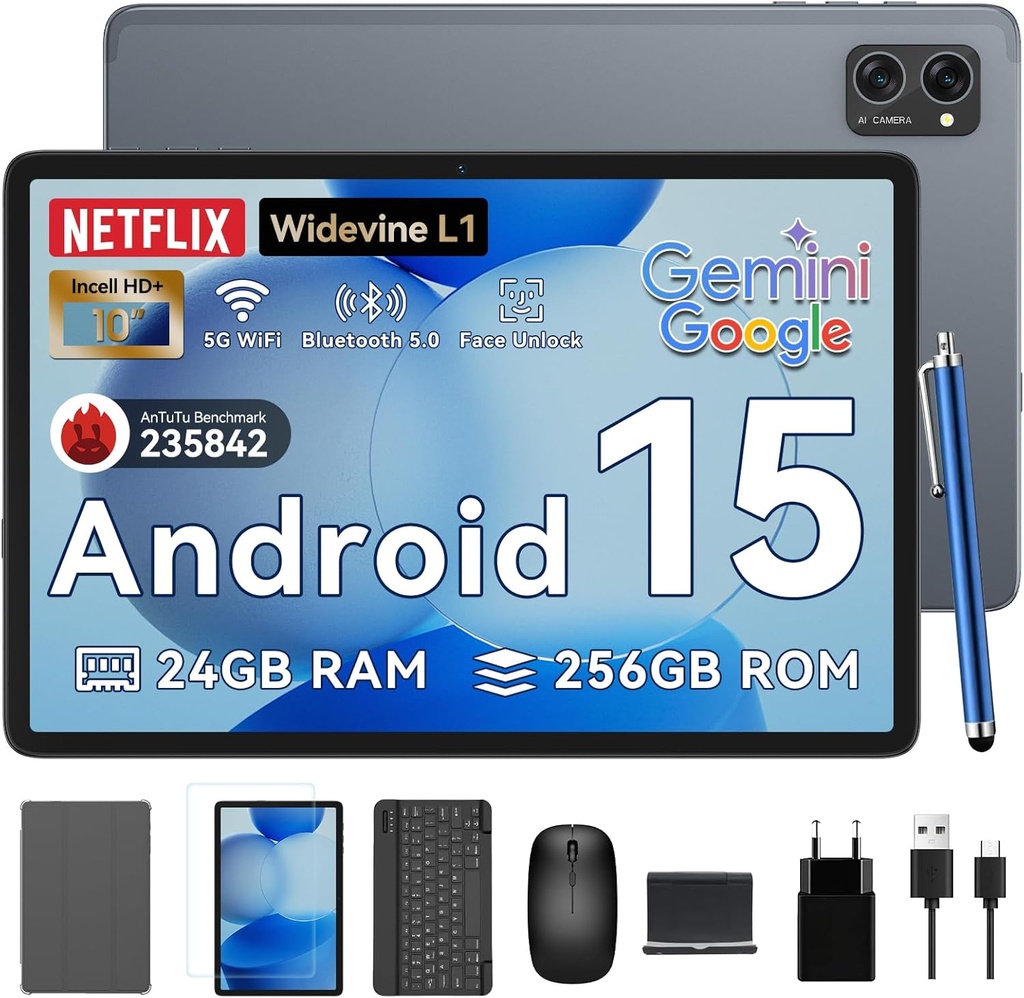 TABWEE T20 Tablet 2025 Latest Android 15 Tablets 