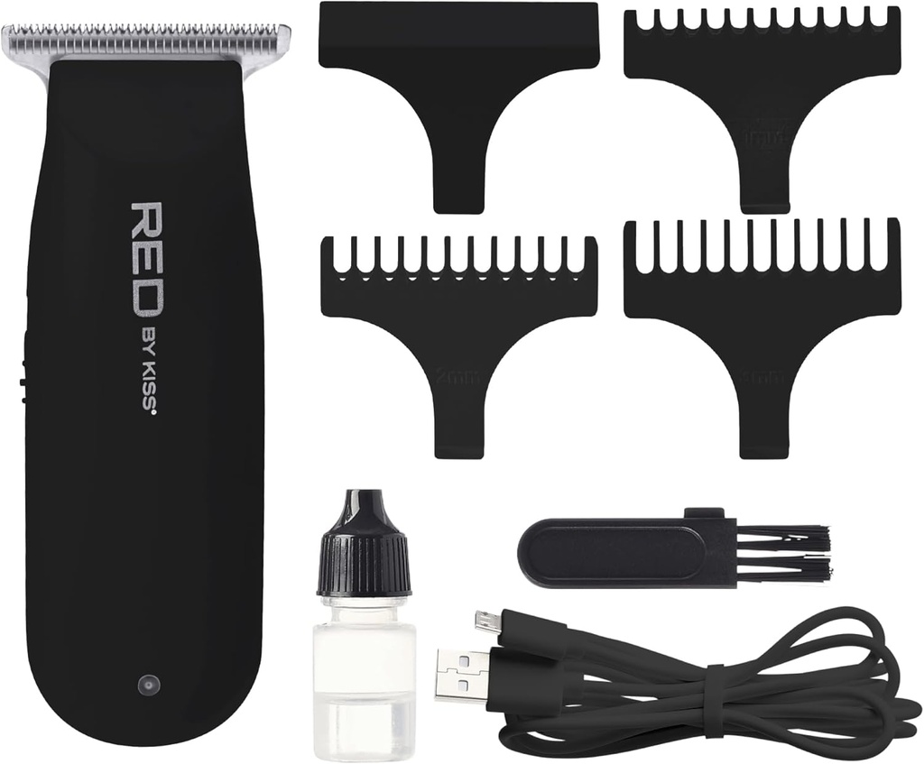 RED BY KISS CORDLESS MINI TRIMMER BLACK CT08