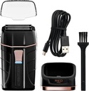 RED PRO Titanium Foil Shaver Cordless Shaver for Men (Matte Black) PSV02