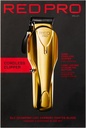 RED Pro Professional Cordless Hair Clipper for Men, Electric Rechargeable Hair Clipper Set for Barbers and Stylists PCL01