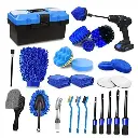 27pcs Car Wash Detail Kit, Car Wash Detail Brush Set