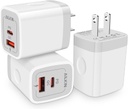 AILKIN Dual Port USB-C & USB-A Wall Plug-in  Charger