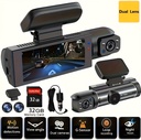 BLACK BOX TRAFFIC RECORDER , DUAL DASH CAM with 32gb card