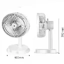 DP DESKTOP PORTABLE RECHARGEABLE FAN DP-7627
