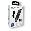 K11 Dual Wireless Lavalier Microphone for Phone 