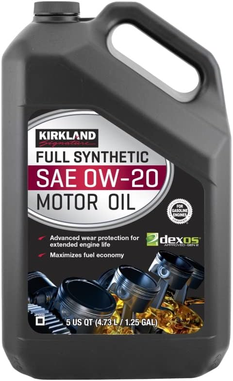 KIRKLAND FULL SYNTYETIC SAE 0W-20 MOTOR OIL