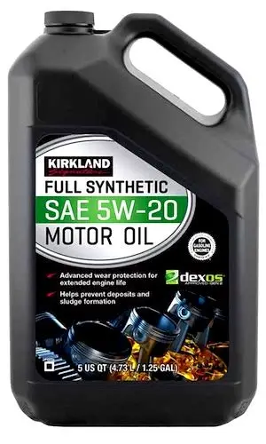 KIRKLAND FULL SYNTYETIC SAE 5W-20 MOTOR OIL 