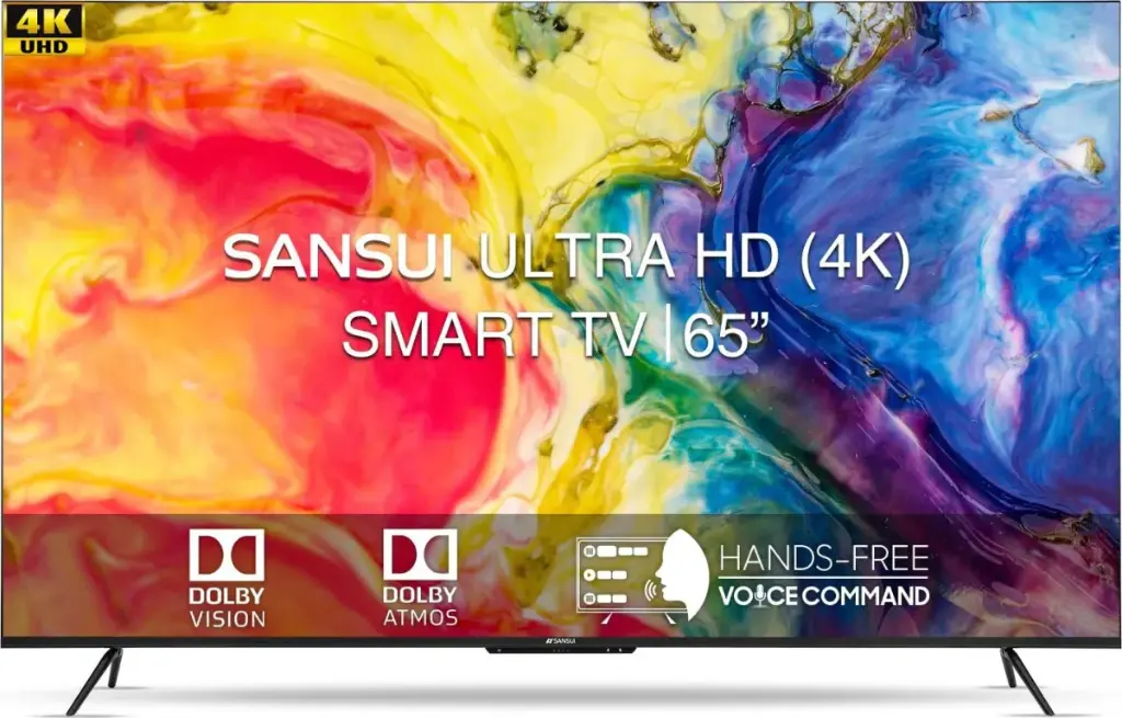 SANSUI 4K ULTRA HD 65" TV S65VAUG 