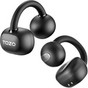 TOZO Open EarRing True Lightweight wireless Earbuds , Black 
