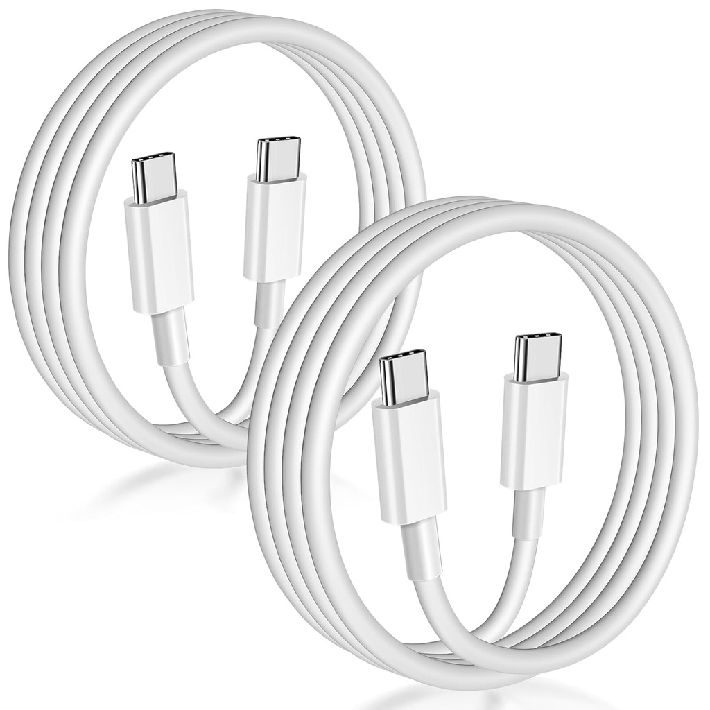 USB C to USB C Cable WHITE