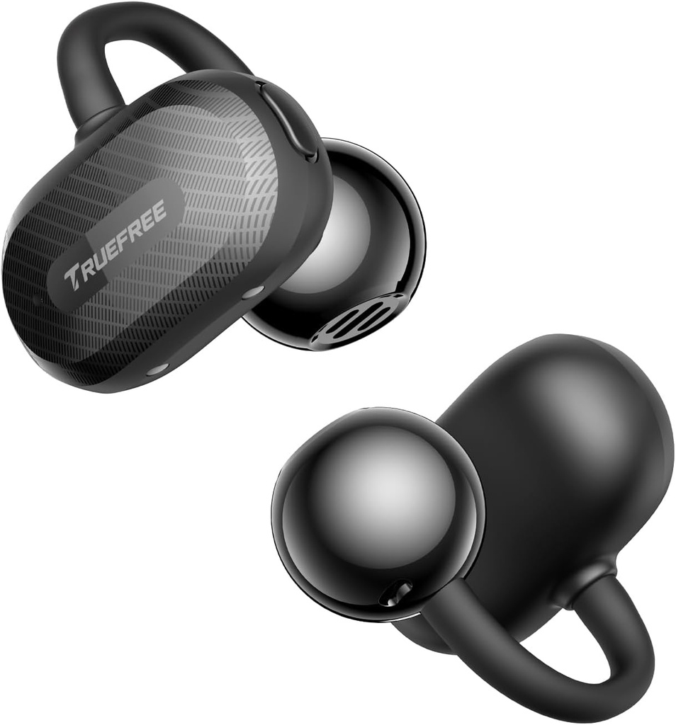 Truefree C10 Open-Ear Earbuds, Clip-On Wireless Headphones