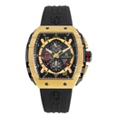 Giorgio Milano Black Chrono with date Black rubber strap 233SGBK313 MAESTRO 