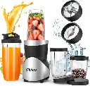 Ganiza Smoothie Blender 900W | 15-Piece Personal Blender Grinder 