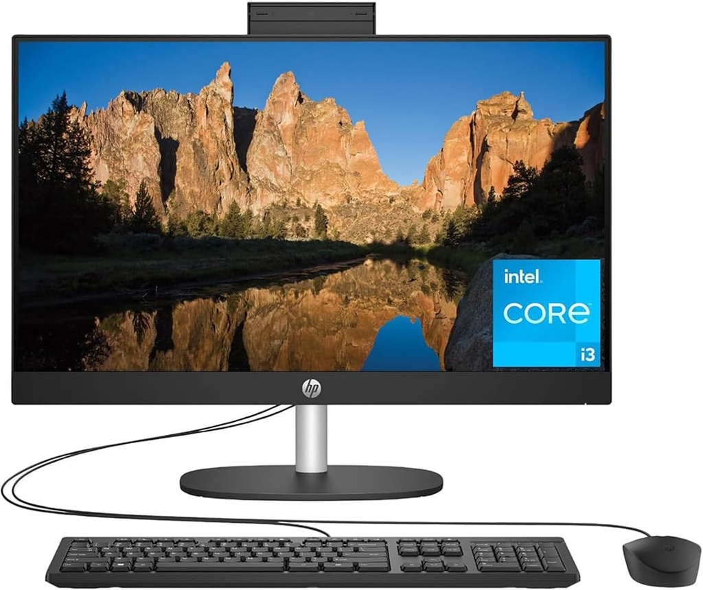 HP 23.8 Inch All In One Desktop Computer 24-cr0030