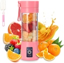 Portable and Rechargeable juicer Blender pink