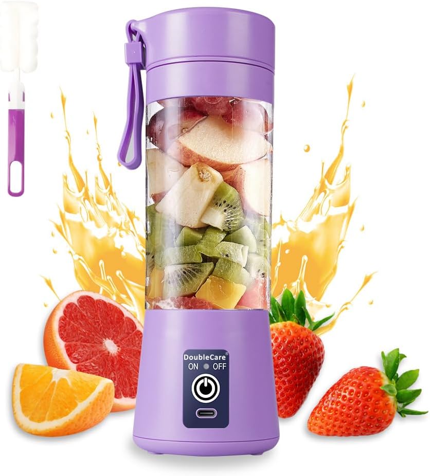 Portable and Rechargeable juicer Blender Purple