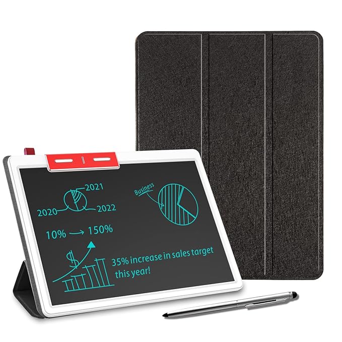 10-inch LCD Electronic Writing Board , Leather Protective case