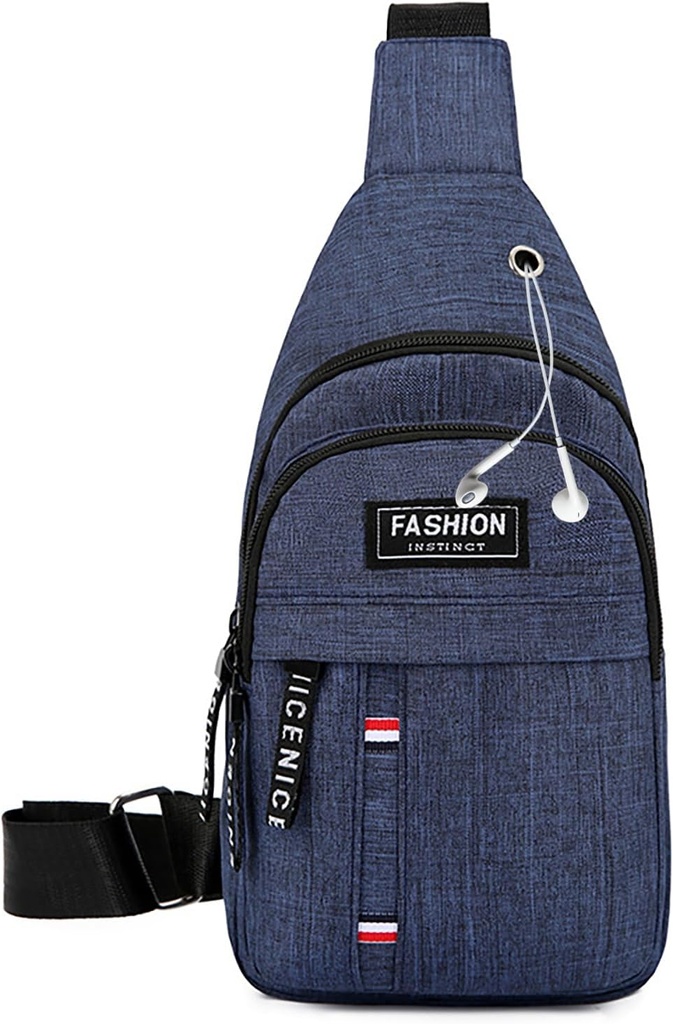 Double Layer Crossbody Bag