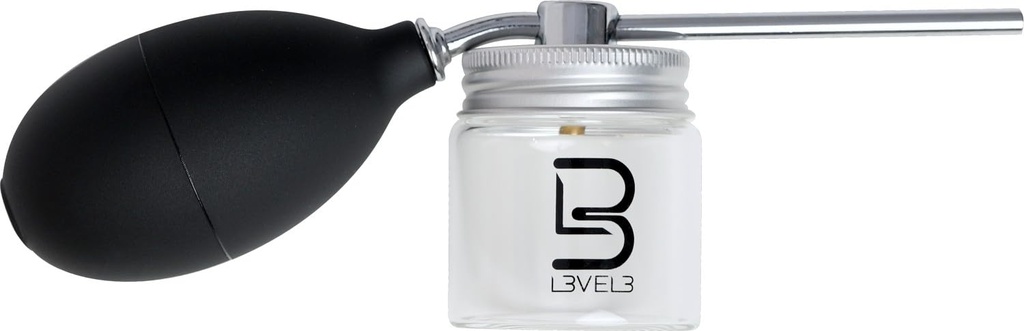 Level 3 Hair Fiber Applicator - Precision Usage for Barbers - Black 