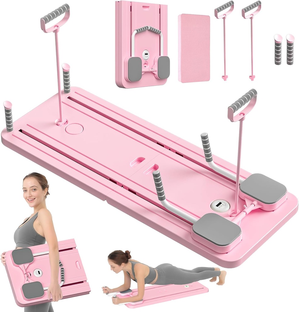 8 IN 1 MULTIFUNCTIONAL PILATES BOARD PINK