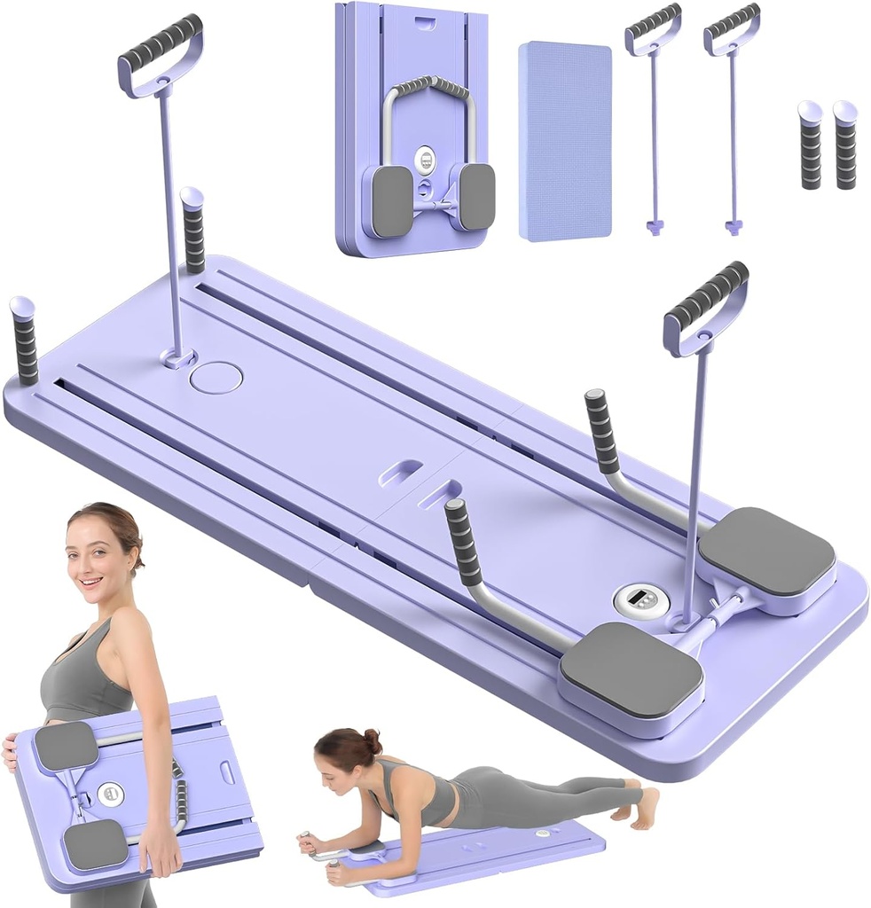 8 IN 1 MULTIFUNCTIONAL PILATES BOARD PURPLE