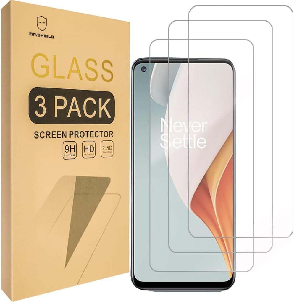 Mr shield OnePlus Nord N100 Tempered Glass Screen Protector 