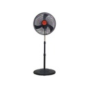 AVA 18" STANDING FAN BLACK  