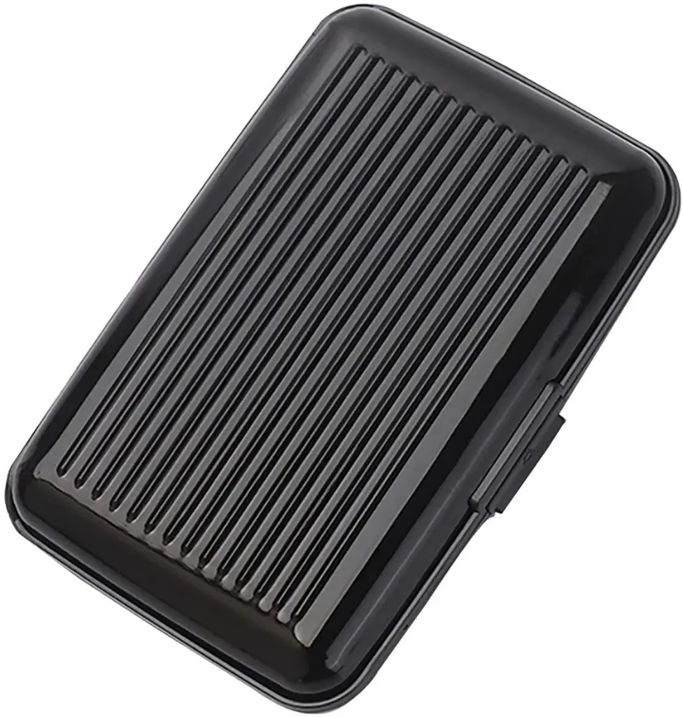 ROAM AND REPEAT RFID BLOCKING ALUMINUM WALLET