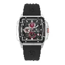 Giorgio Milano Square Chronograph stainless steel with black plated bezel MARCUS 250STBK313