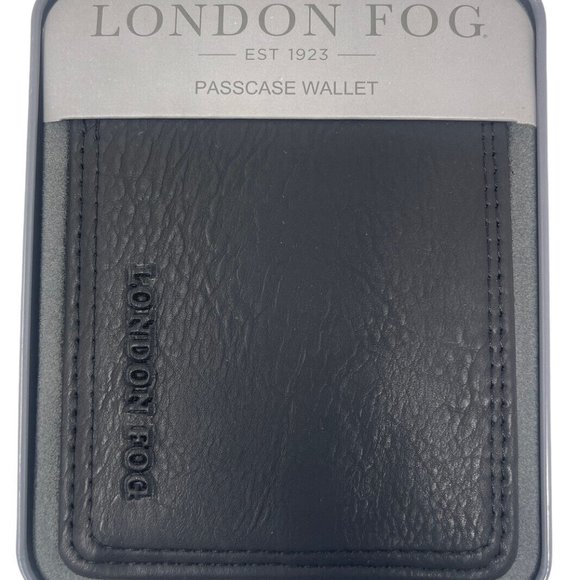 LONDON FOG BILFORD WALLET BLACK