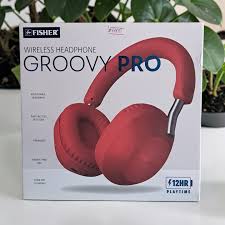FISHER GROOVY PRO WIRELESS HEADPHONE 