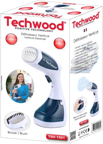 TECHWOOD Vertical Steamer 1500W TDV-1501