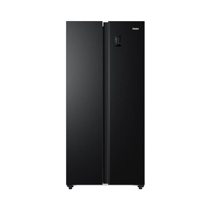 Haier Thermocool 520 Liters Side by Side Refrigerator Inverter Black | HRF-520IBS