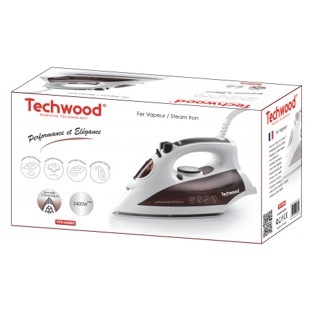 Techwood Steam Iron Spray & Steam TFV-2004