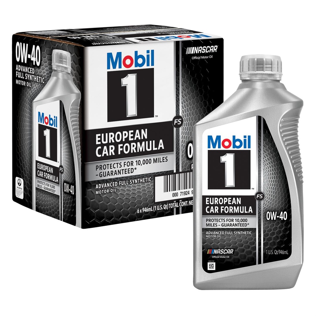 Mobil 1 SAE 0W-40 HIGH MILEAGE ADVANCED FULL SYNTHETIC MOTOR OIL 1 quarts  
