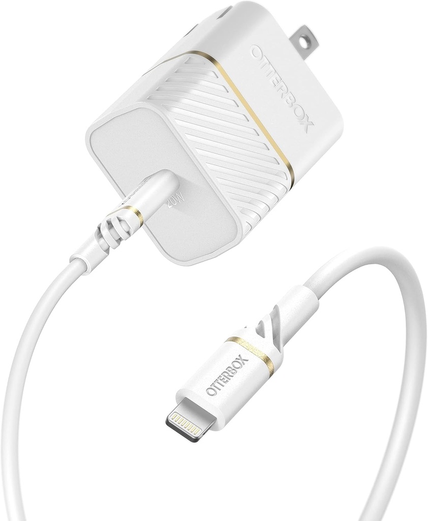 OtterBox Fast Charge USB-C Wall Charger, 20W - Cloud DUST 
