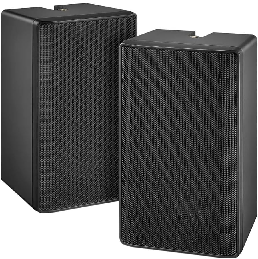 INSIGNIA Indoor/Outdoor 2-Way Speakers (Pair) Black