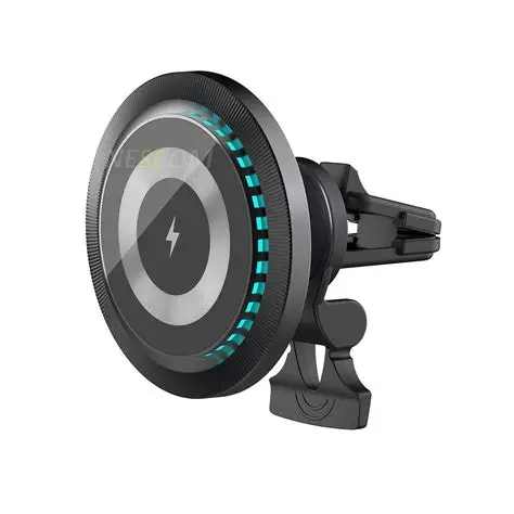 iJOY SUPER FUEL MAGNETIC CAR CHARGER 15W vent clip car mount 