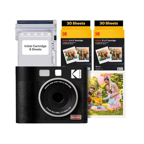 KODAK Instant Digital Camera & Photo Printer with 60 Sheets