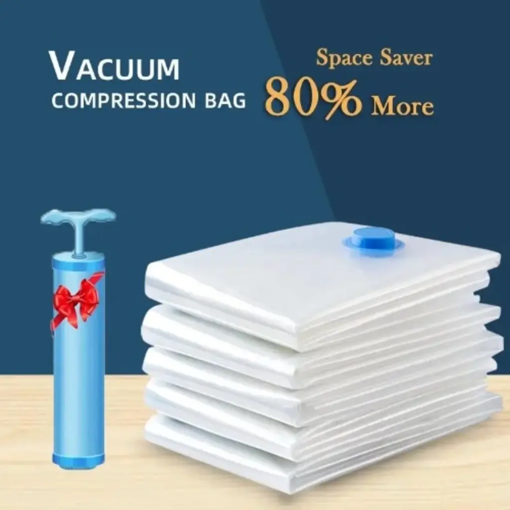 MULTI-SIZE 13PC VACUUM BAG SET WITH PUMP