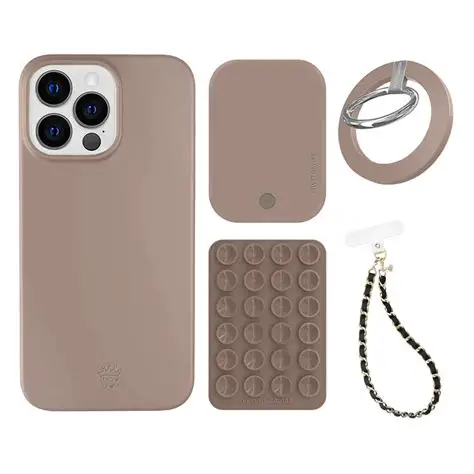 ARTIKL MUSHROOM TAUPE PHONE BUNDLE SET 